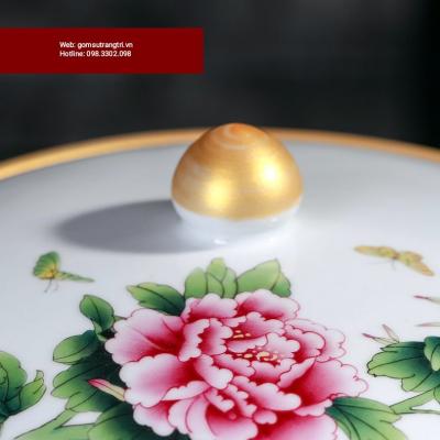 HŨ SỨ VIỀN VÀNG CÓ NẮP